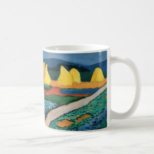 Groentewelden door August Macke, Vintage Fine Art Koffiemok