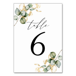 Groenvoorziening tafel nummer 6 kaart