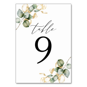 Groenvoorziening tafel nummer 9 kaart