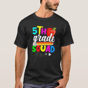 Groep 8 Crew Terug naar school eerste schooldag T-shirt