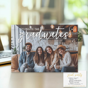 Groep Afstuderen Celebration 1 Pic Meerdere namen Kaart