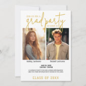 Groep Afstuderen Celebration - Twin 2 Afgestudeerd Kaart (Voorkant)