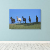 Groep Arabieren Canvas Afdruk (Insitu (Houten vloer))