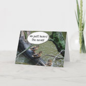 ** GROEP EENDEN** ZEGT DAT JE "SPECIALE" VERJAARDA KAART (Voorkant)