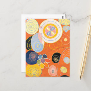 Groep IV, nr. 3. De 10 grootste jeugd, moderne kun Briefkaart