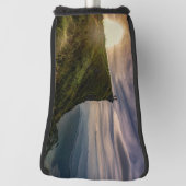 Groep mensen die op een klif staan Putter Golfheadcover (Draai 90)