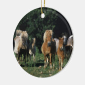 Groep miniveulens keramisch ornament (Links)