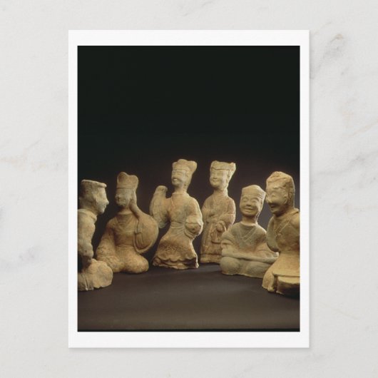 Groep muzikanten, dansers en hulpfunctionarissen ( briefkaart (Voorkant)