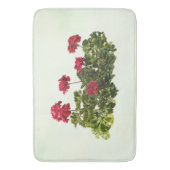 Groep Rode Geraniums Badmat (Voorkant Verticaal)