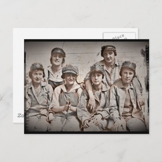 Groep Scheepswerven op het Warf Briefkaart (Voorkant / Achterkant)