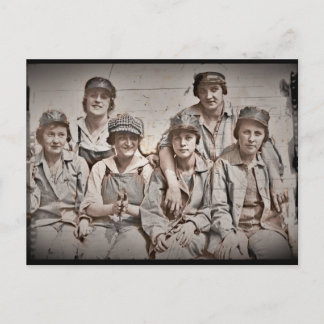 Groep Scheepswerven op het Warf Briefkaart