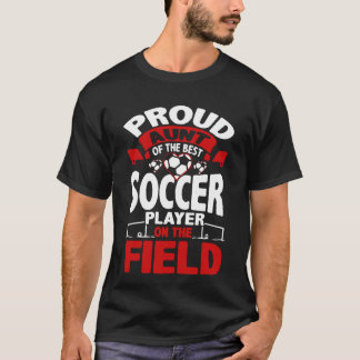 Groep tante van de beste voetbalspeler t-shirt