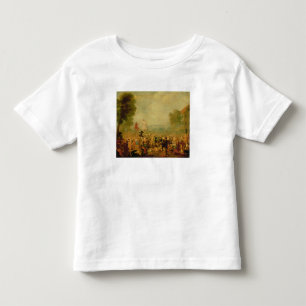 Groep van Actoren die op een Tightrope Kinder Shirts
