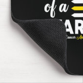 Groep van een Broer Warrior Childhood Cancer waren Muismat (Hoek)