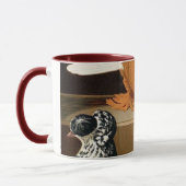 Groep van Fancy Duiven Koffie Mok (Links)