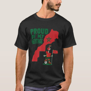 Groep van mijn Marokkaanse vlag voor het erfgoed v T-shirt