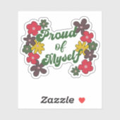 Groep van Myself Goal Getter Sticker (Vel)