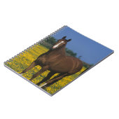 Groep van Thoroughbred Horses Notitieboek (Linkerzijde)