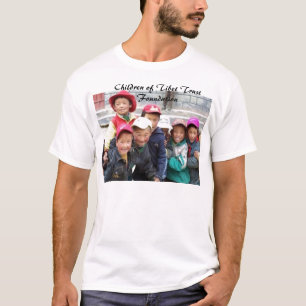 GROEP VAN TIBETAN BOYS2, Kinderen van Tibet Trust. T-shirt