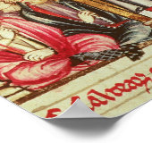 Groep van Troubadours Poster (Hoek)