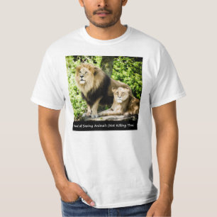 Groep voor het opslaan van dieren T-SHIRT door Ros