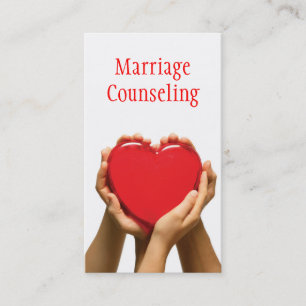Groep voor huwelijksconsultatie Life Coach-therapi Visitekaartje