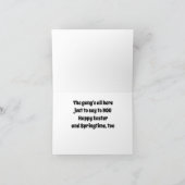 *GROEP ZEGT* EENVOUDIGER/SPRINGTIME TE KAART (Binnen)