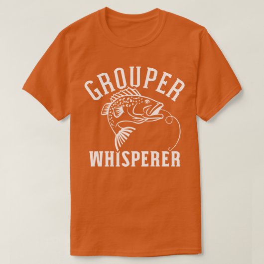 Groeper fluisteraar t-shirt (Design voorkant)