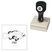 Groeperige illustratie van de cartoon 	rubberstempel (Gestempeld)