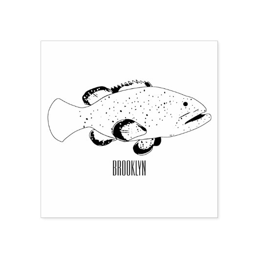 Groeperige illustratie van de cartoon 	rubberstempel (Afrduk)