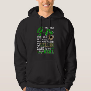 Groeperige Voetbal G Pa Voetbalfamilie Hoodie