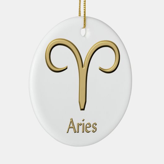 Groepering gouden symbool keramisch ornament (Rechts)