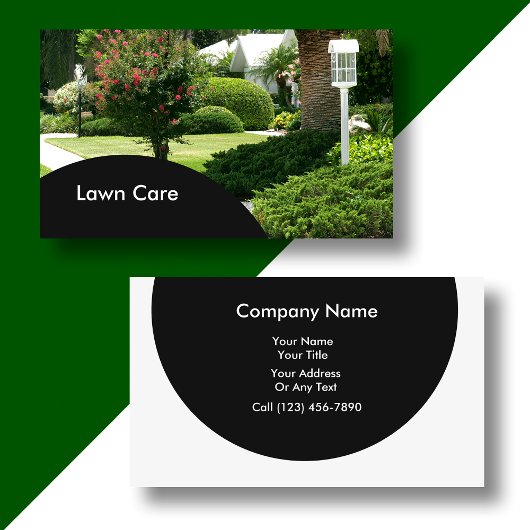 Groepering Lawn Care Visitekaartje