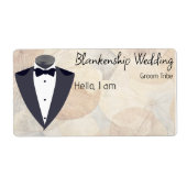 Groepering verzamelen Naam label rand rand label (Voorkant)