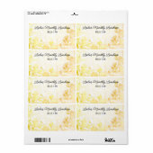 Groepering verzamelen Naam label rand rand label (Full Sheet)