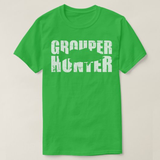 Groeperjager T-shirt (Design voorkant)