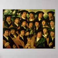 Groepportret van de afschietende onderneming