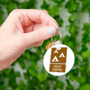 Groepscampingbord Sleutelhanger