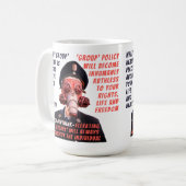 groepsdenken koffiemok (Voorkant links)