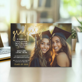 Groepsfeest Afstuderen - Gezamenlijke foto Kaart