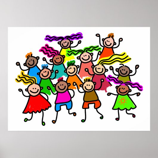 Groepsfoto Poster (Voorkant)