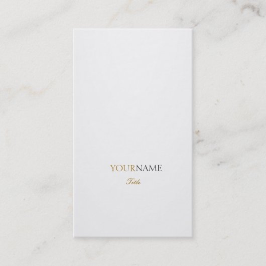 Groepsverloop Visitekaartje (Voorkant)