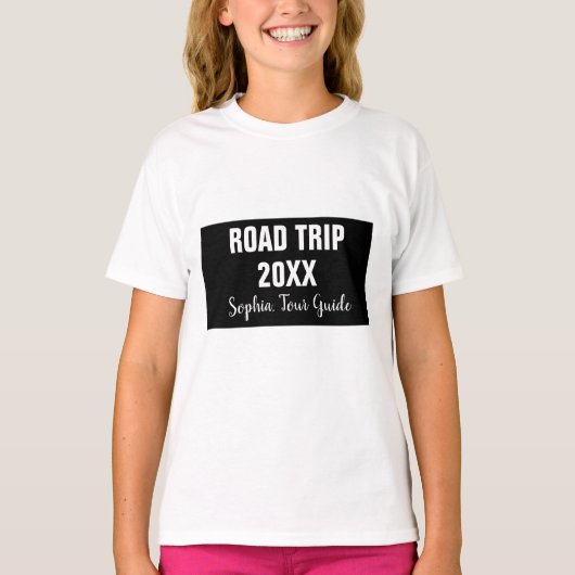 Groepweg reisje Girl's T-Shirt (Voorkant)