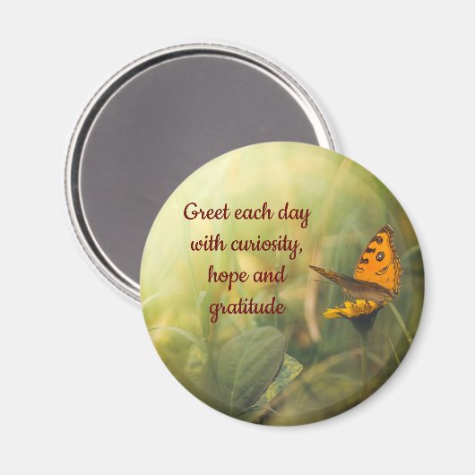 Groet Elke dag Magneet (Voorkant / Achterkant)