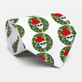 groet kerstman stropdas (Opgerold)