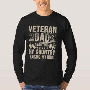 Groet mijn land het verhogen van mijn Kinder veter T-shirt