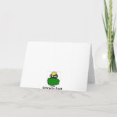 Groet van de Verjaardag van Geocaching van de Kaart (Achterkant)