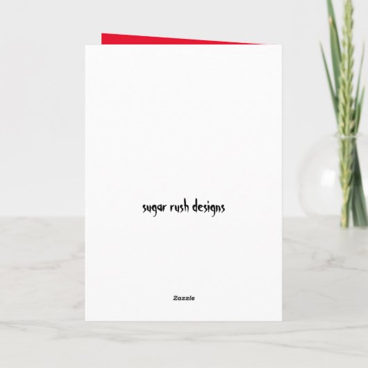 GROET VAN HET MASKER VAN HET GEZICHT VAN HET KAART (Achterkant)