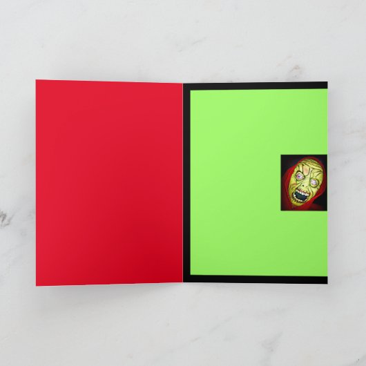 GROET VAN HET MASKER VAN HET GEZICHT VAN HET KAART (Binnen)