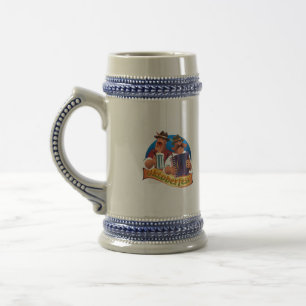 Groet van Oktoberfest, niet werken tijdens het dri Bierpul